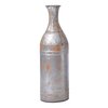 Vintiquewise 25 Rustic Farmhouse Style Galvanized Metal Floor Vase Decoration, Small QI003484.S